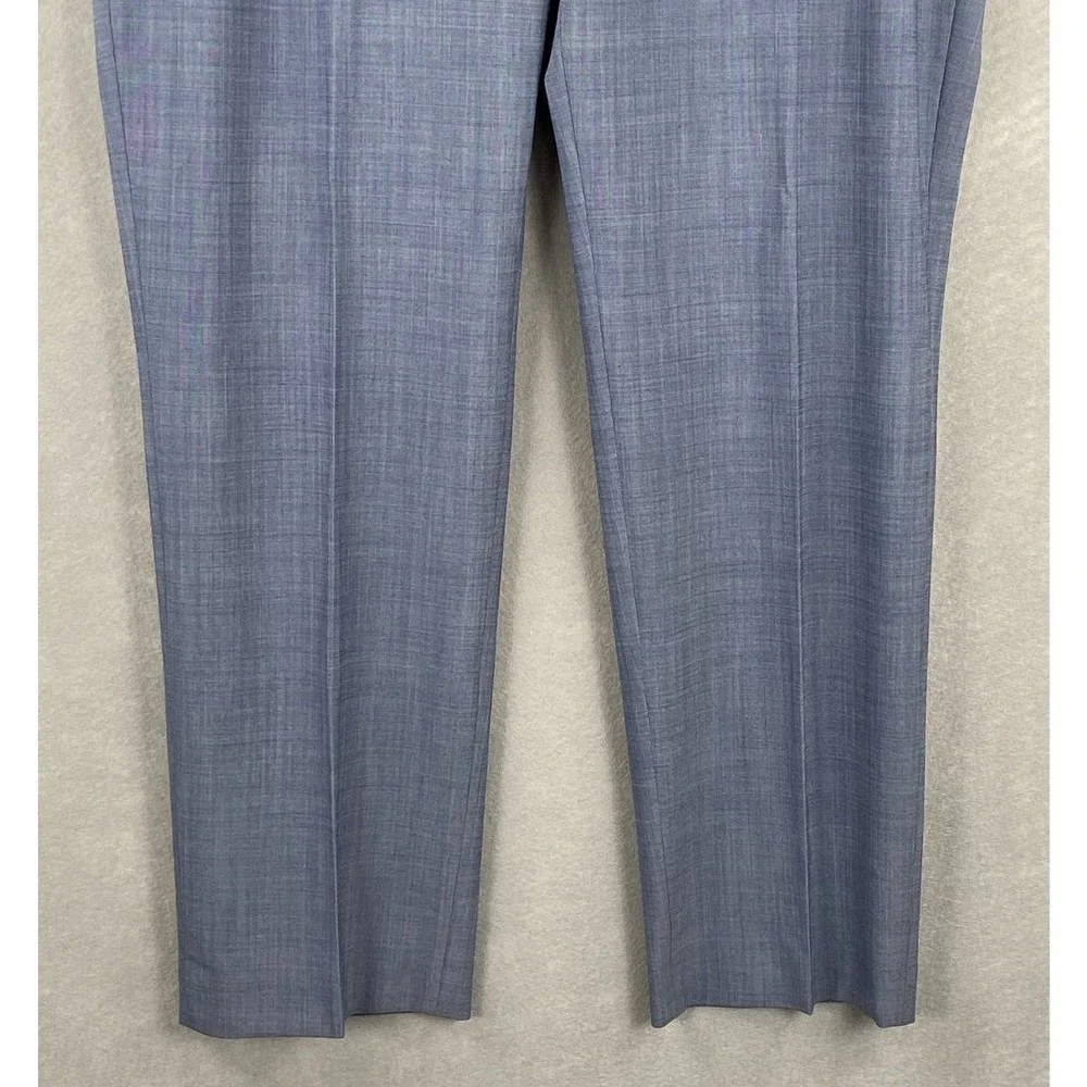 Lauren Ralph Lauren Men's 42x32 Classic Fit Flat Front Suit Pants Light Blue NEW